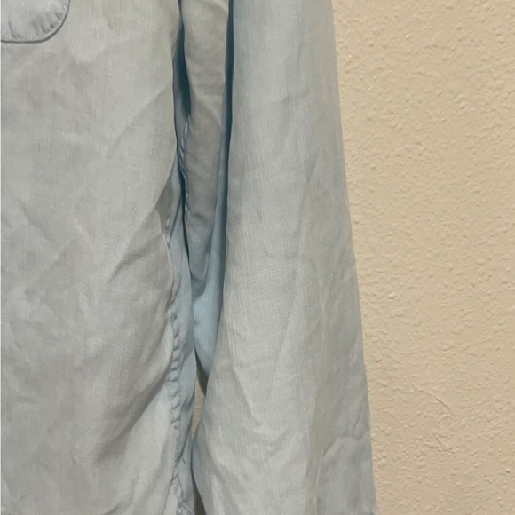 American Eagle Outfitters Blue Relaxed Button Down Shirt - Picture 7 of 12